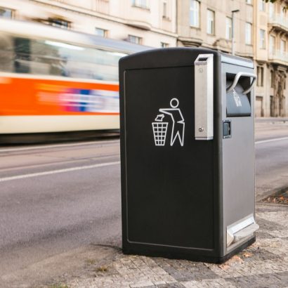 Data z dotazníku obcí za rok 2020: littering a odpadkové koše